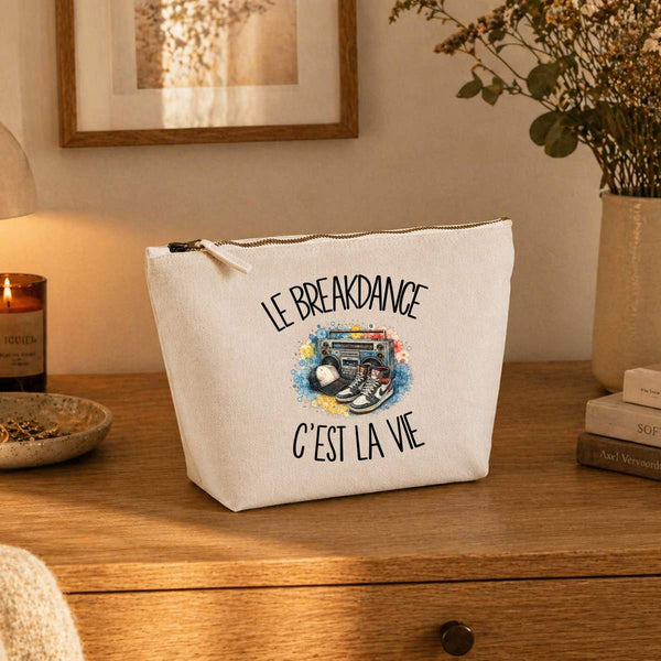 Trousse Beige Le breakdance c'est la vie