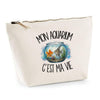 Trousse Beige Mon aquarium c'est ma vie