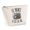 Trousse Beige Le blues c'est la vie