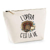 Trousse Beige L'opéra c'est la vie