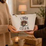 Trousse Beige L'opéra c'est la vie