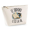 Trousse Beige Le sudoku c'est la vie