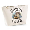 Trousse Beige Le Portugal c'est la vie