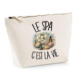 Trousse Beige Le spa c'est la vie