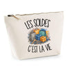 Trousse Beige Les soldes c'est la vie