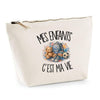 Trousse Beige Mes enfants c'est ma vie