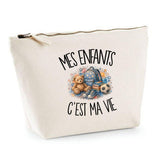 Trousse Beige Mes enfants c'est ma vie