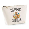 Trousse Beige Les pumas c'est la vie