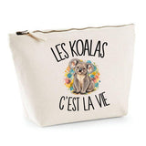 Trousse Beige Les koalas c'est la vie