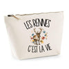 Trousse Beige Les rennes c'est la vie