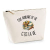Trousse Beige Être auxiliaire de vie c'est la vie
