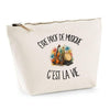 Trousse Beige Être prof de musique c'est la vie