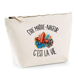 Trousse Beige Être maître-nageur c'est la vie