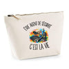 Trousse Beige Être agent de sécurité c'est la vie