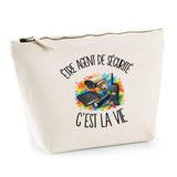 Trousse Beige Être agent de sécurité c'est la vie