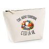 Trousse Beige Être agent territorial c'est la vie