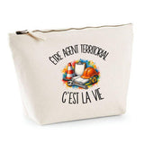 Trousse Beige Être agent territorial c'est la vie