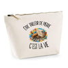Trousse Beige Être tailleur de pierre c'est la vie