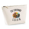 Trousse Beige Être cordonnier c'est la vie
