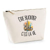Trousse Beige Être bijoutier c'est la vie