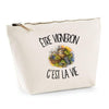 Trousse Beige Être vigneron c'est la vie