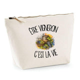 Trousse Beige Être vigneron c'est la vie