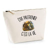 Trousse Beige Être palefrenier c'est la vie