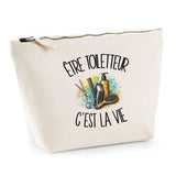Trousse Beige Être toiletteur c'est la vie