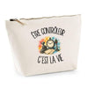 Trousse Beige Être contrôleur c'est la vie