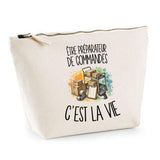Trousse Beige Être préparateur de commandes c'est la vie
