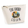 Trousse Beige Être caissier c'est la vie