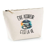 Trousse Beige Être assureur c'est la vie