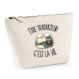 Trousse Beige Être traducteur c'est la vie