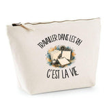 Trousse Beige Travailler dans les RH c'est la vie