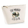 Trousse Beige Être manager c'est la vie