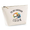 Trousse Beige Être auto-entrepreneur c'est la vie