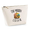 Trousse Beige Être musicien c'est la vie