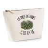 Trousse Beige La taille des haies c'est la vie