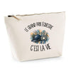 Trousse Beige Le grand prix équestre c'est la vie