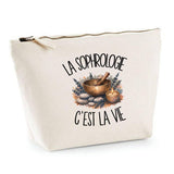 Trousse Beige La sophrologie c'est la vie