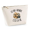 Trousse Beige Les vide-greniers c'est la vie