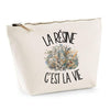 Trousse Beige La résine c'est la vie