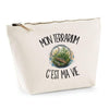 Trousse Beige Mon terrarium c'est ma vie