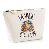 Trousse Beige La valse c'est la vie