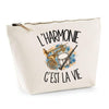 Trousse Beige L'harmonie c'est la vie