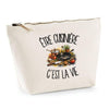 Trousse Beige Être cuisinière c'est la vie