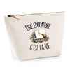 Trousse Beige Être éducatrice c'est la vie