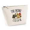 Trousse Beige Être factrice c'est la vie