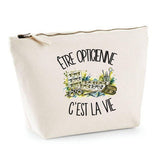 Trousse Beige Être opticienne c'est la vie