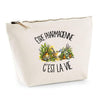 Trousse Beige Être pharmacienne c'est la vie